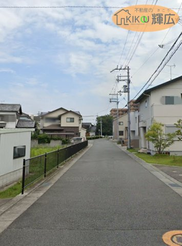 加古川市野口町野口Ⅲ（全5）土地　2号地の前面道路含む現地写真