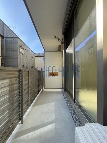 アトラス川越のバルコニー