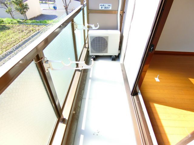 エクセル北浦のバルコニー