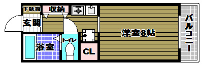 エクセル北浦の間取り