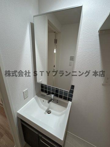 仲介手数料０円！MOVE本陣PREMIOの独立洗面台