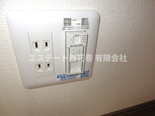 El alivio(エル・アルビオ） Ｄ棟の設備|インターネット無料設備