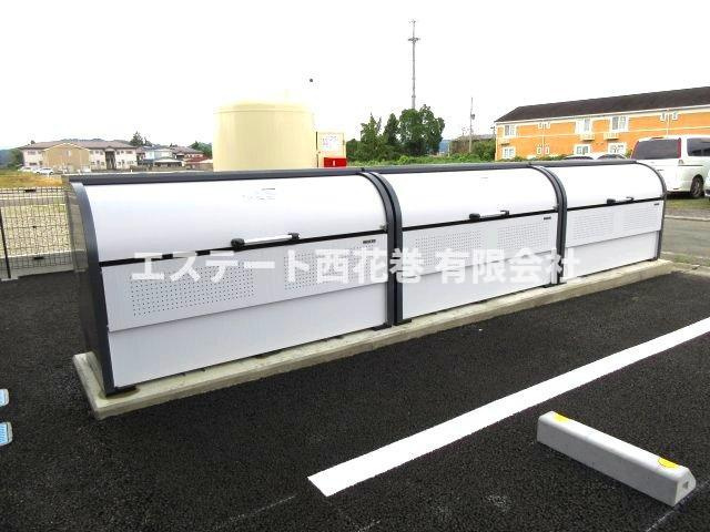 El alivio(エル・アルビオ） Ｄ棟のその他共用部分|敷地内ゴミ集積所