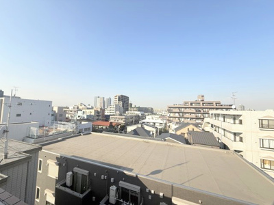 【展望】 | エグゼプリュート平間 | 5階部分からの眺望です。