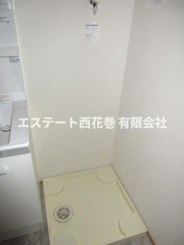 El alivio(エル・アルビオ） Ｄ棟の設備|洗濯機置き場