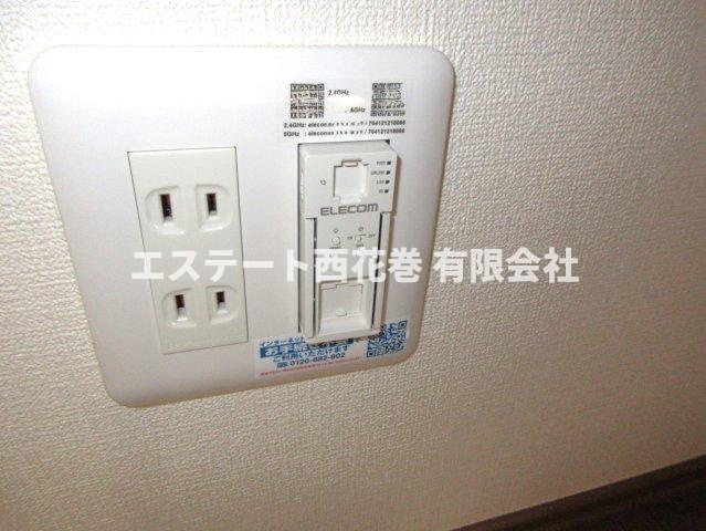 El alivio(エル・アルビオ） Ｄ棟の設備|インターネット無料設備