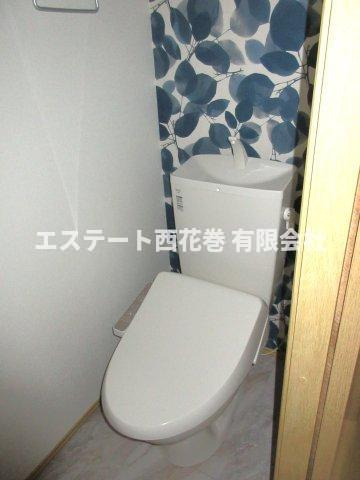 El alivio(エル・アルビオ） Ｄ棟のトイレ|洗浄機能付き暖房便座