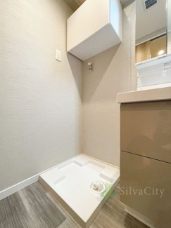 【ランドリースペース】 | コーラルハイツ蓮根Ⅱ | 洗濯機置き場