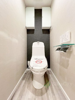 【トイレ】 | コーラルハイツ蓮根Ⅱ | トイレ温水便座機能付き