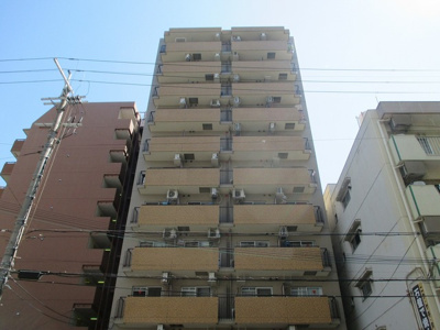 【外観】 | メゾン第５新大阪 | タイル張り、ハイセンスな外観です