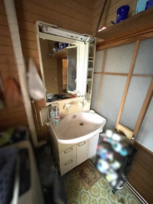 【独立洗面台】 | 長井市森　中古戸建