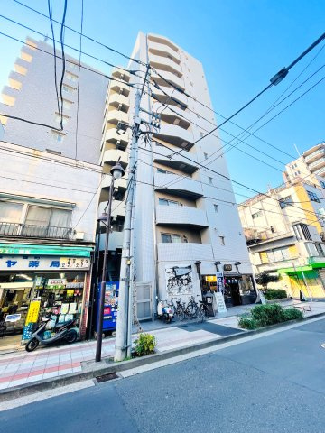 ライジングプレイス松が谷の外観