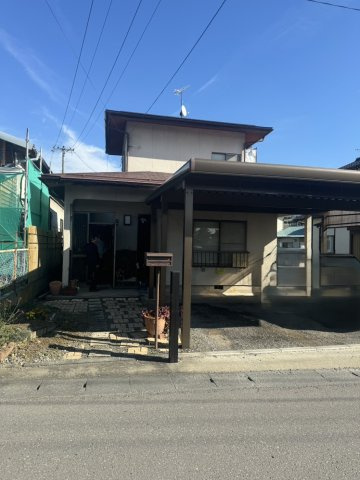 中古戸建　中野市大字岩船の前面道路含む現地写真