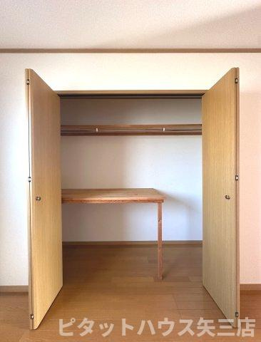 ビレッジ北原の収納|大きなスペースがあり、収納には困りません