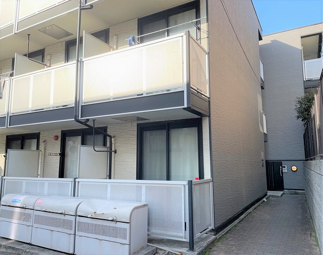 レオパレス柏の丘の外観|外はこのようになっています