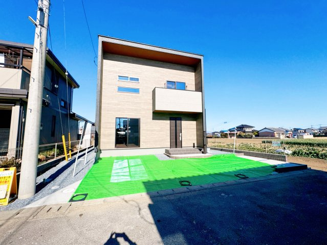 児玉郡上里町第56期　新築住宅1号棟の外観