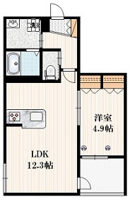 メゾンラフィーネの間取り|間取り