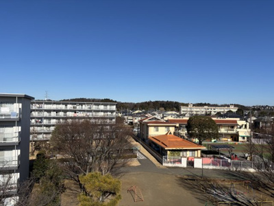 【展望】 | 芝中団地ロ-2 | 北側の眺望、最上階の景色は綺麗ですね