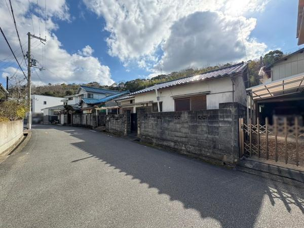 和歌山市井辺　土地の前面道路含む現地写真