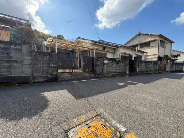 和歌山市井辺　土地の前面道路含む現地写真