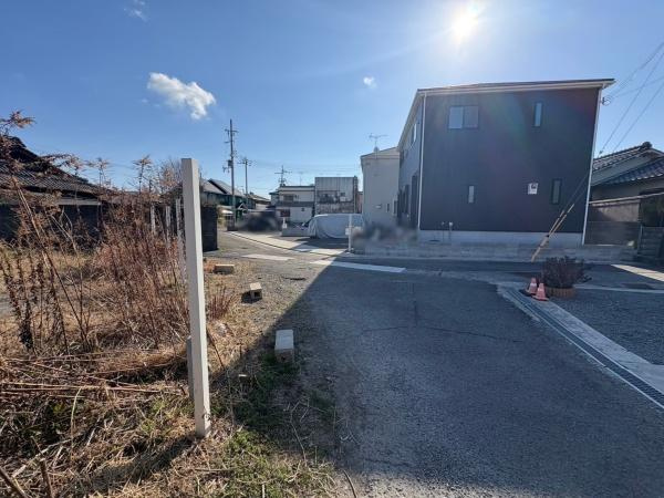 和歌山市福島　土地の前面道路含む現地写真