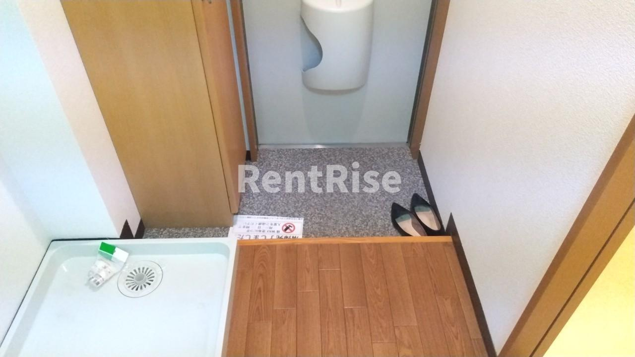 コーポなすⅢの玄関