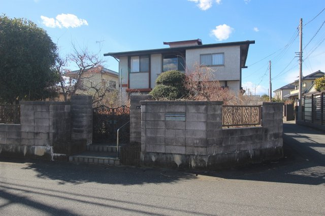 小山市犬塚の外観|北西側から撮影（2025年2月撮影）