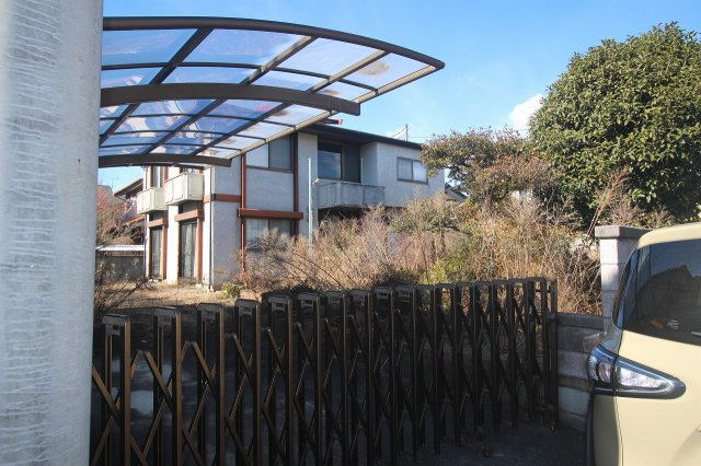 小山市犬塚の外観|南東側から撮影（2025年2月撮影）