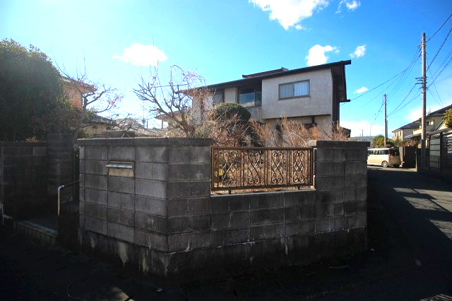 小山市犬塚の外観|北東側から撮影（2025年2月撮影）