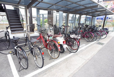 【その他共用部分】 | セオコート潤和 | 駐輪場