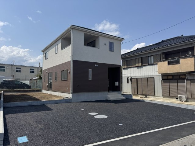 本庄市児玉町秋山第１　の外観|１号棟現地外観（2025年04月07日）撮影