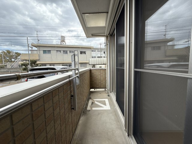 セジュール東浜尻のバルコニー