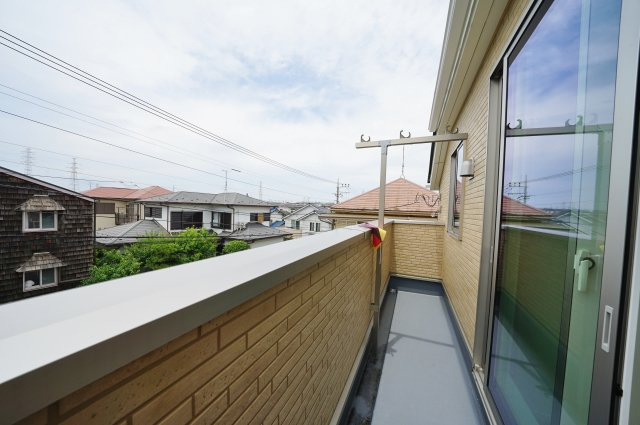 【横浜市旭区善部町46-61全2棟新築戸建て】★仲介手数料無料★（善部小学校・南希望が丘中学校）のバルコニー