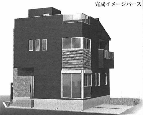 厚木市温水　新築戸建全2棟　№1の外観