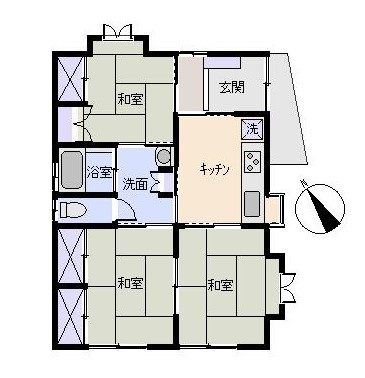 【間取り】 | 東伊豆町片瀬　戸建