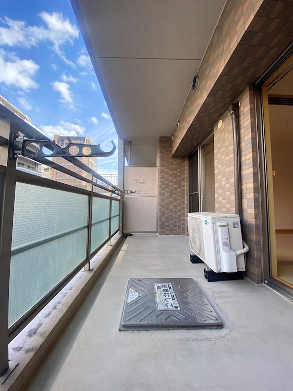 グーフィー平尾のバルコニー