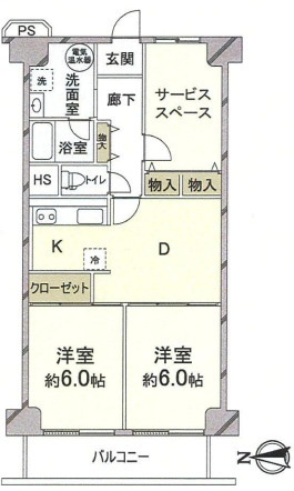 【間取り】 | ジャルダン東淀川