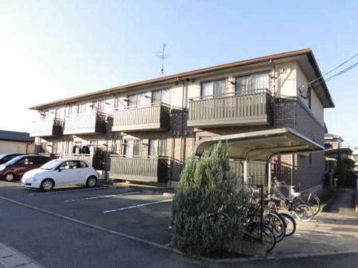 熊本市西区野中３丁目のアパートの外観