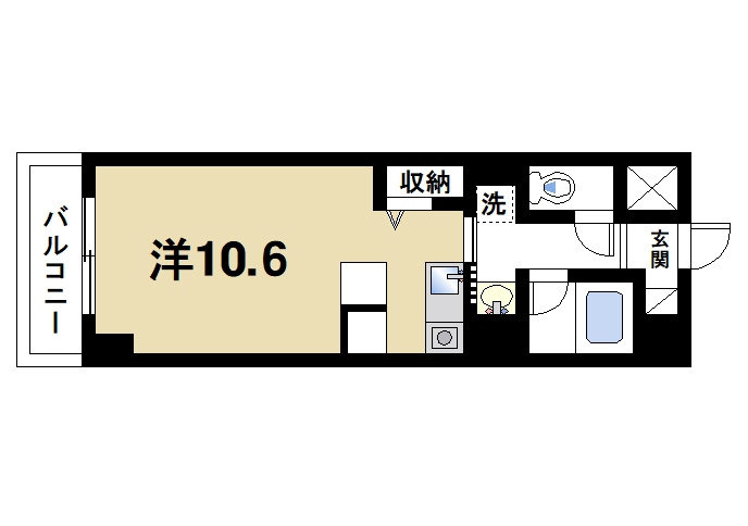 フレアコート奈良の間取り