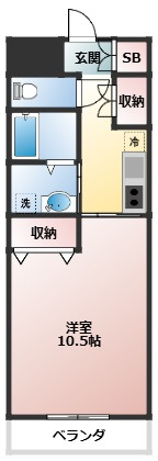リバーサイド勝川の間取り