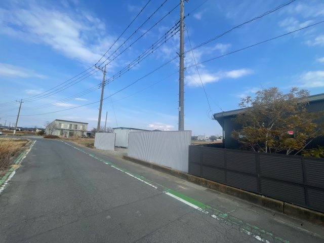 高崎市三ツ寺町売地の前面道路含む現地写真|前面道路含む現地写真です