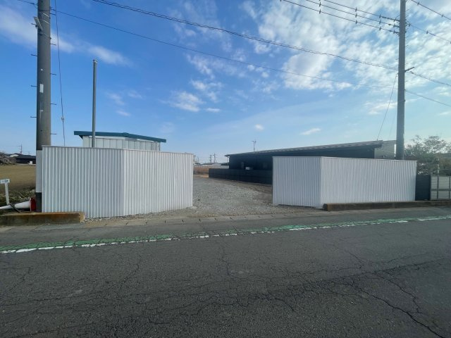 高崎市三ツ寺町売地の前面道路含む現地写真