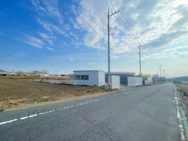 高崎市三ツ寺町売地のその他|前面道路含む現地写真です