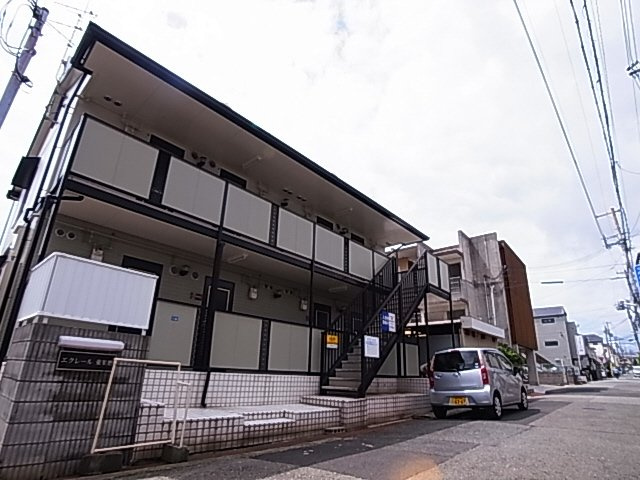 神戸市須磨区東町２丁目のアパートの外観