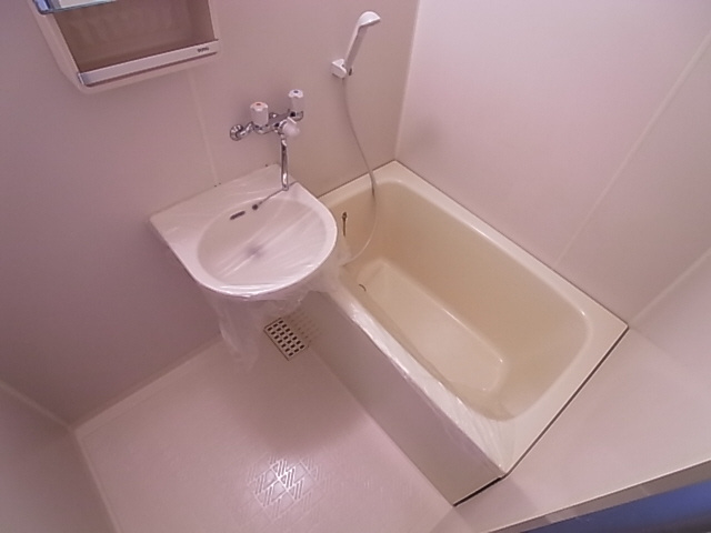 神戸市須磨区東町２丁目のアパートの浴室|浴室