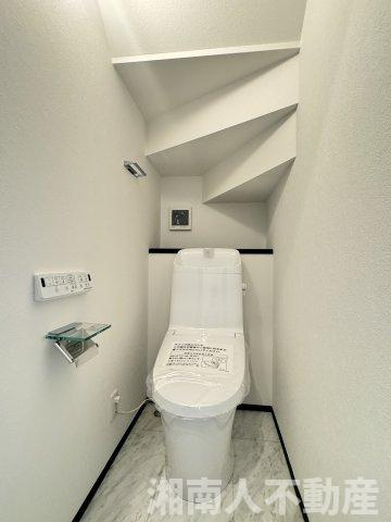 鎌倉市今泉３丁目新築戸建のトイレ|トイレもきれいです
