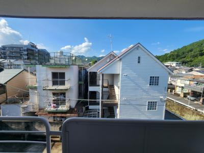 うずまさハイツの展望|北向き眺望