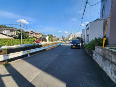 うずまさハイツの地図|前面道路