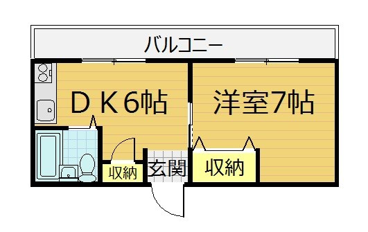 うずまさハイツの間取り|間取り