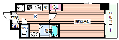 【間取り】 | レジデア西本町
